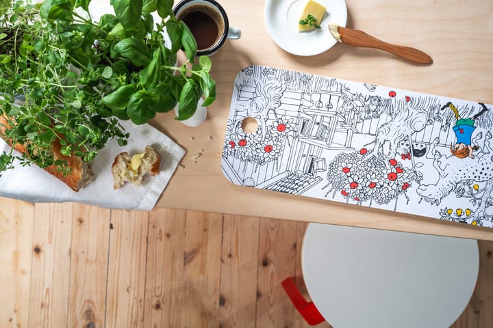 Tabla de cortar Pippi Chop & Serve 18x44 cm, El Camino a Casa Muurla