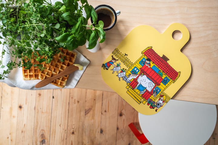 Tabla de cortar Pippi Chop & Serve 25x32 cm, Villa Villekulla Muurla
