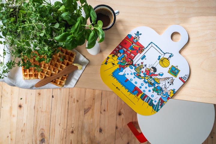 Tabla de cortar Pippi Chop & Serve 25x32 cm, Villa Villekulla Muurla