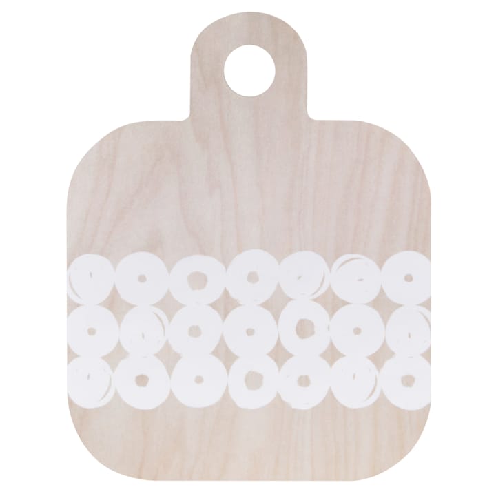 Tabla de cortar Twirl 25x32 cm - abedul-blanco - Muurla