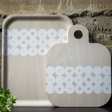 Tabla de cortar Twirl 25x32 cm - abedul-blanco - Muurla