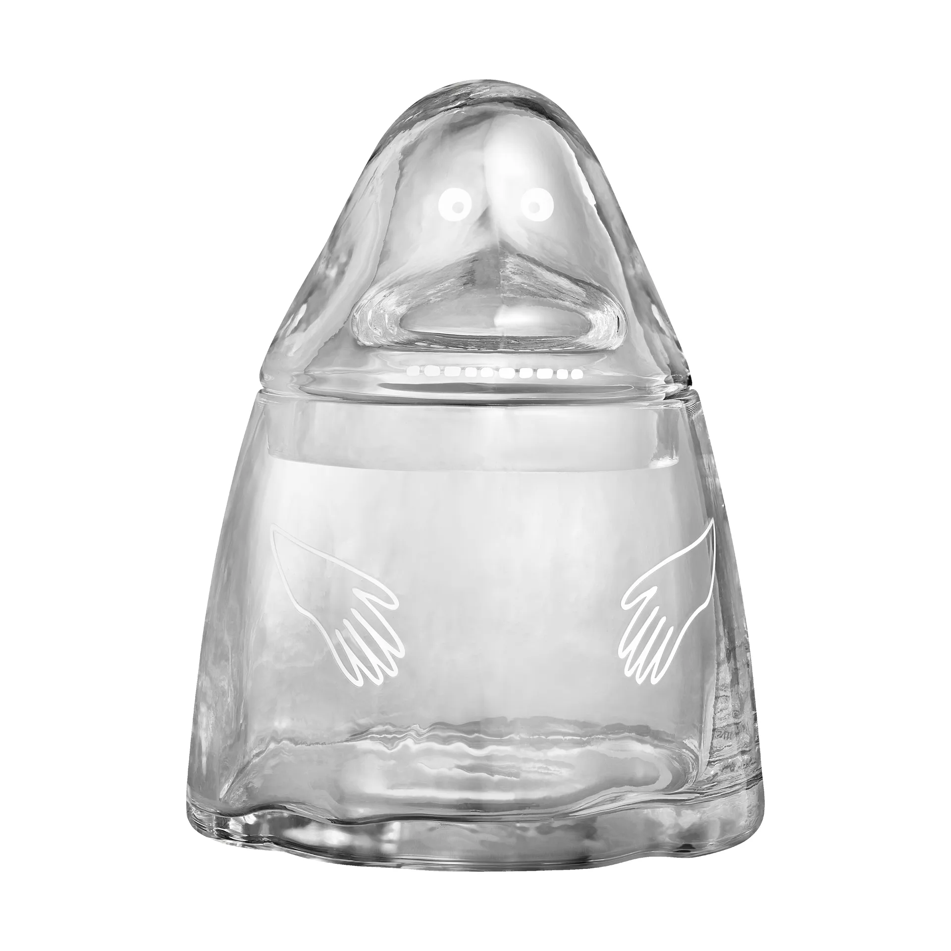 Tarro de cristal Moomin, Groke Muurla