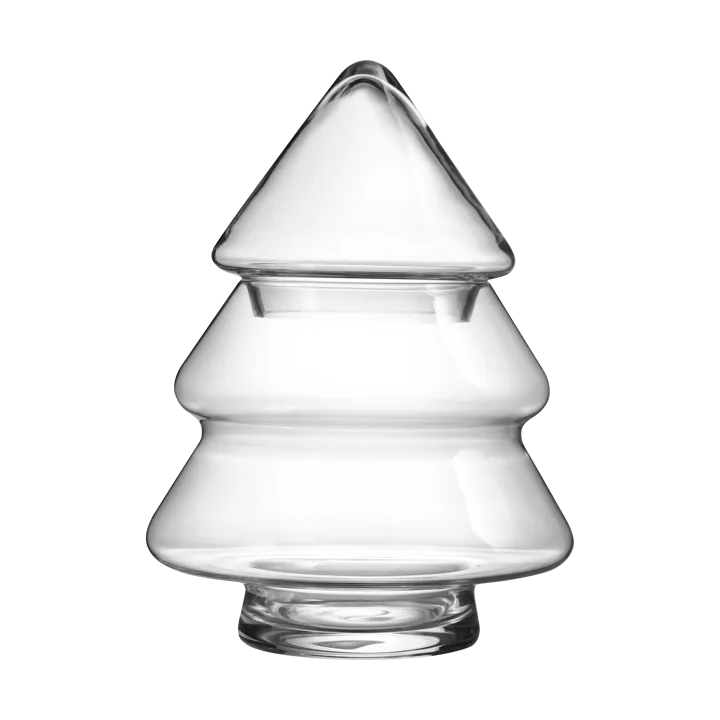 Tarro de vidrio Glass tree con tapa - 20 cm - Muurla