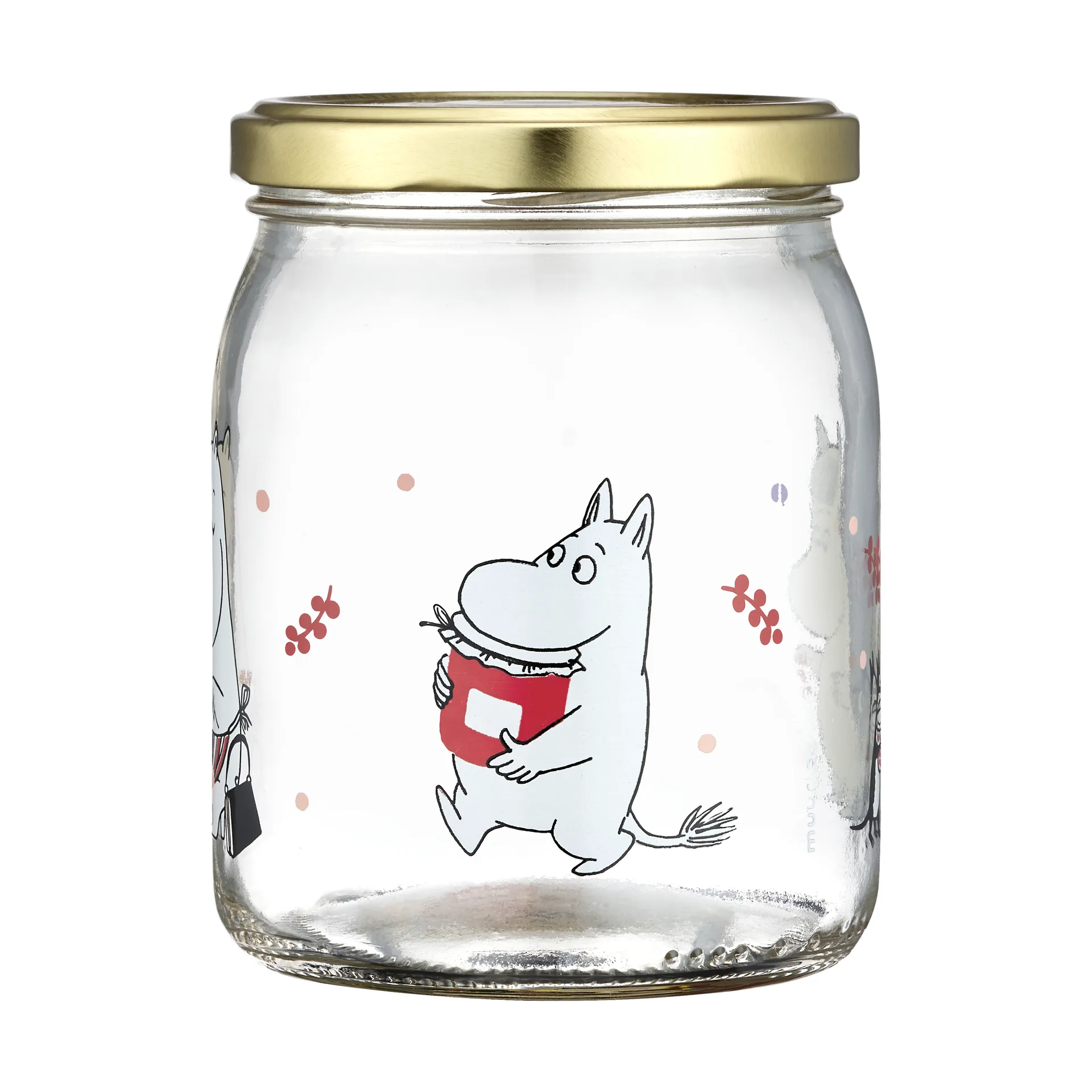 Tarro de vidrio Moomin 50 cl, Berries Muurla