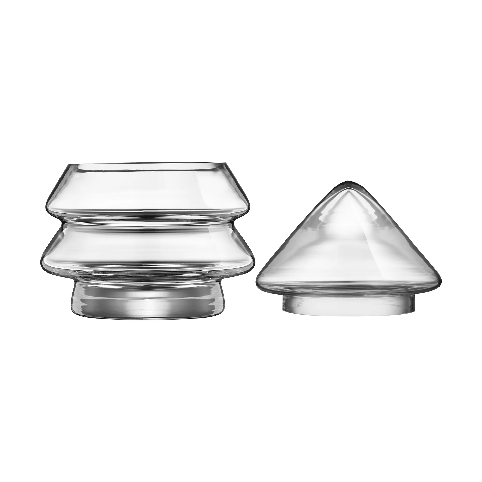 Tarro de vidrio Muurla 12 cm, Abeto Muurla