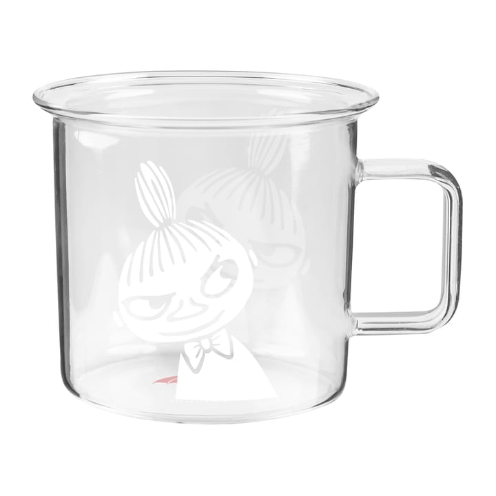 Taza de vidrio Moomin transparente 35 cl - Little My - Muurla