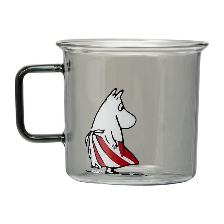 Taza de vidrio Moominmamma 35 cl - gris - Muurla