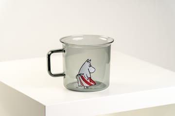 Taza de vidrio Moominmamma 35 cl - gris - Muurla