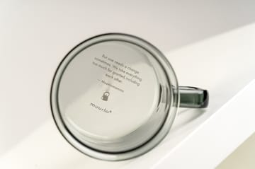 Taza de vidrio Moominmamma 35 cl - gris - Muurla