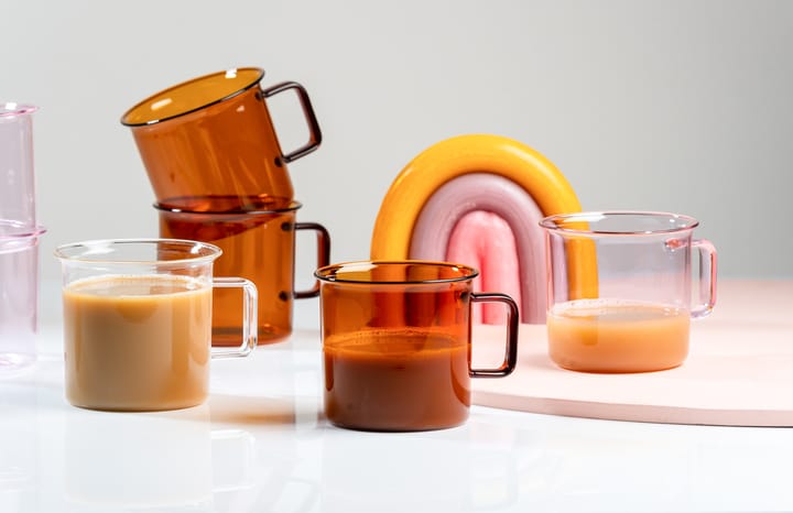 Taza de vidrio Muurla 35 cl, Amber Muurla