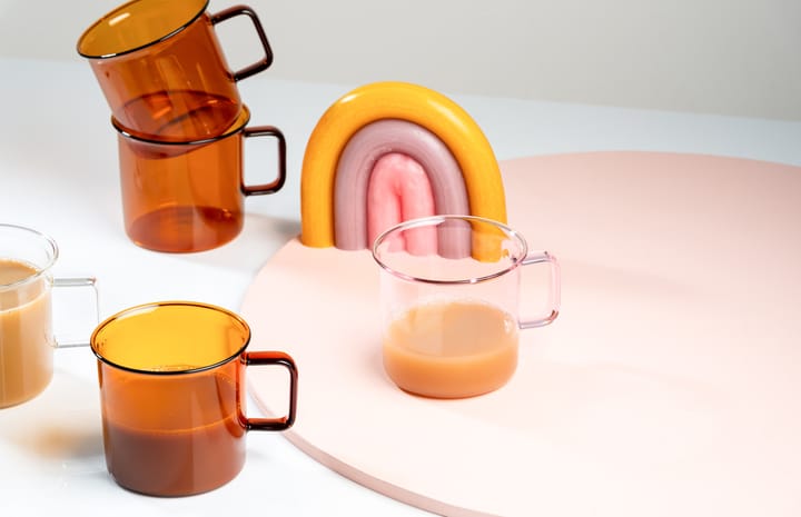 Taza de vidrio Muurla 35 cl, Amber Muurla