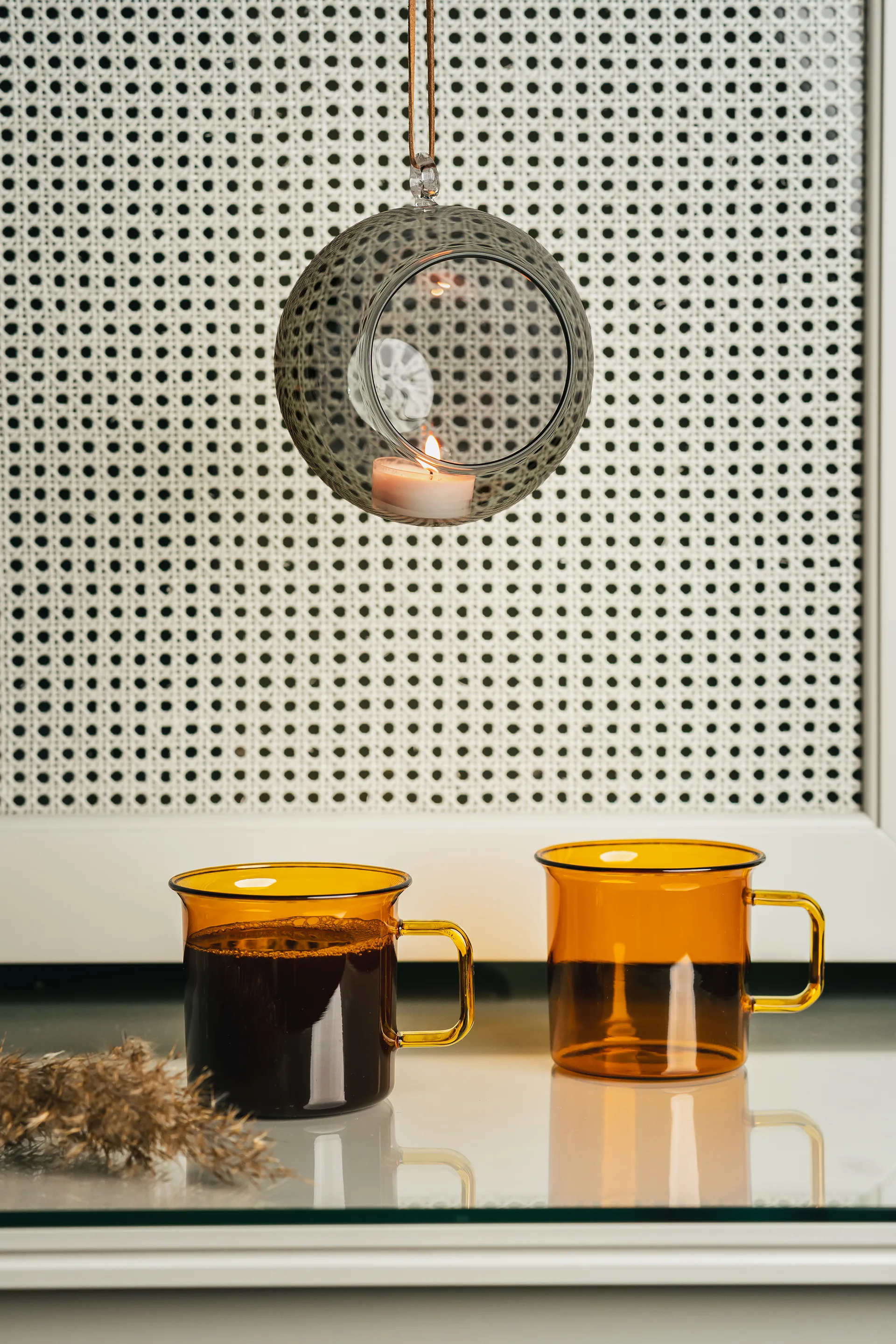 Taza de vidrio Muurla 35 cl, Amber Muurla