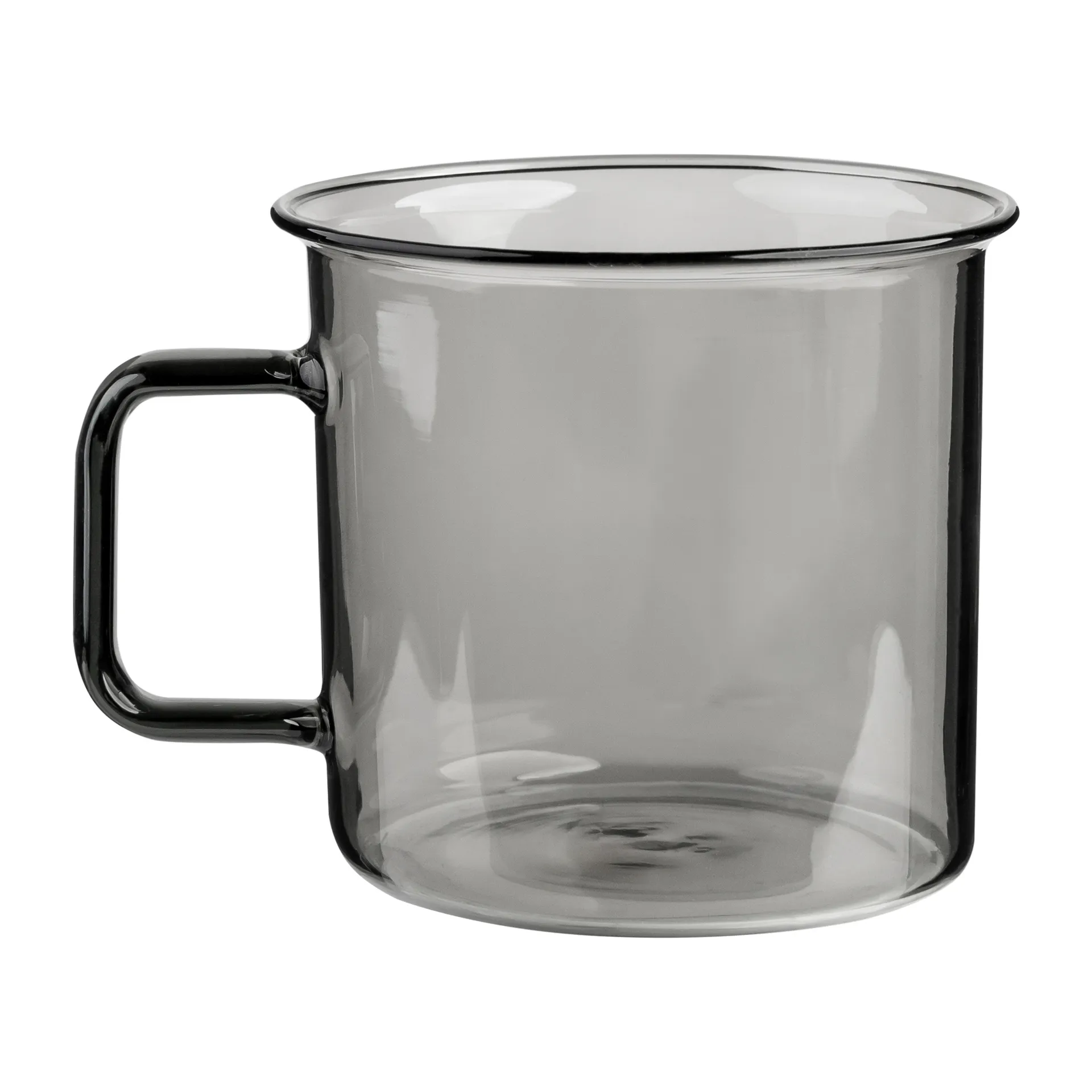 Taza de vidrio Muurla 35 cl, gris Muurla