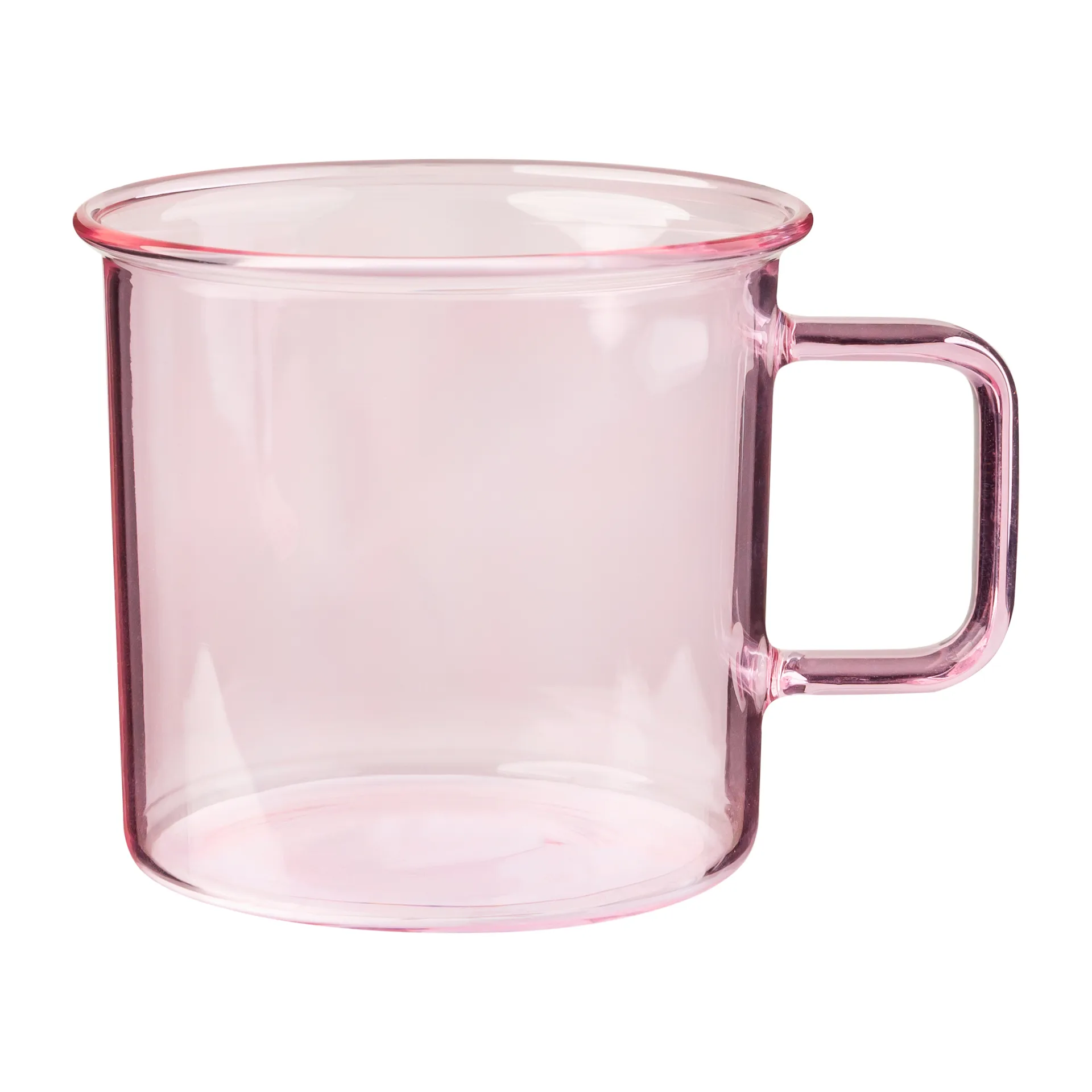 Taza de vidrio Muurla 35 cl, Rosa Muurla