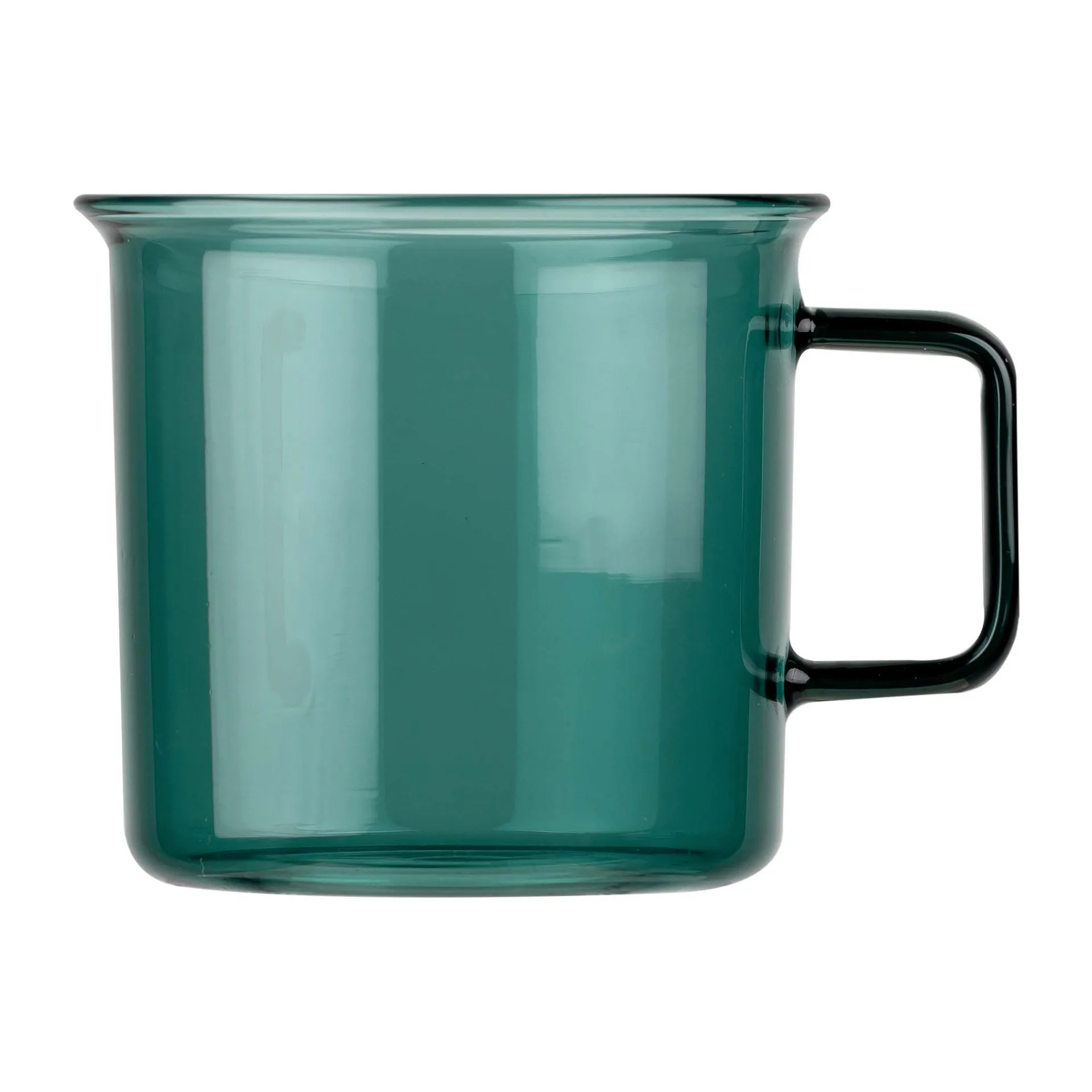 Taza de vidrio Muurla 35 cl, Teal Muurla