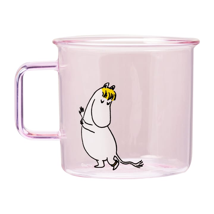 Taza de vidrio Snorkmaiden 35 cl - Rosa - Muurla