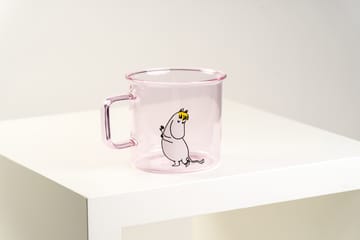 Taza de vidrio Snorkmaiden 35 cl - Rosa - Muurla