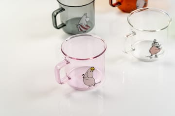 Taza de vidrio Snorkmaiden 35 cl - Rosa - Muurla