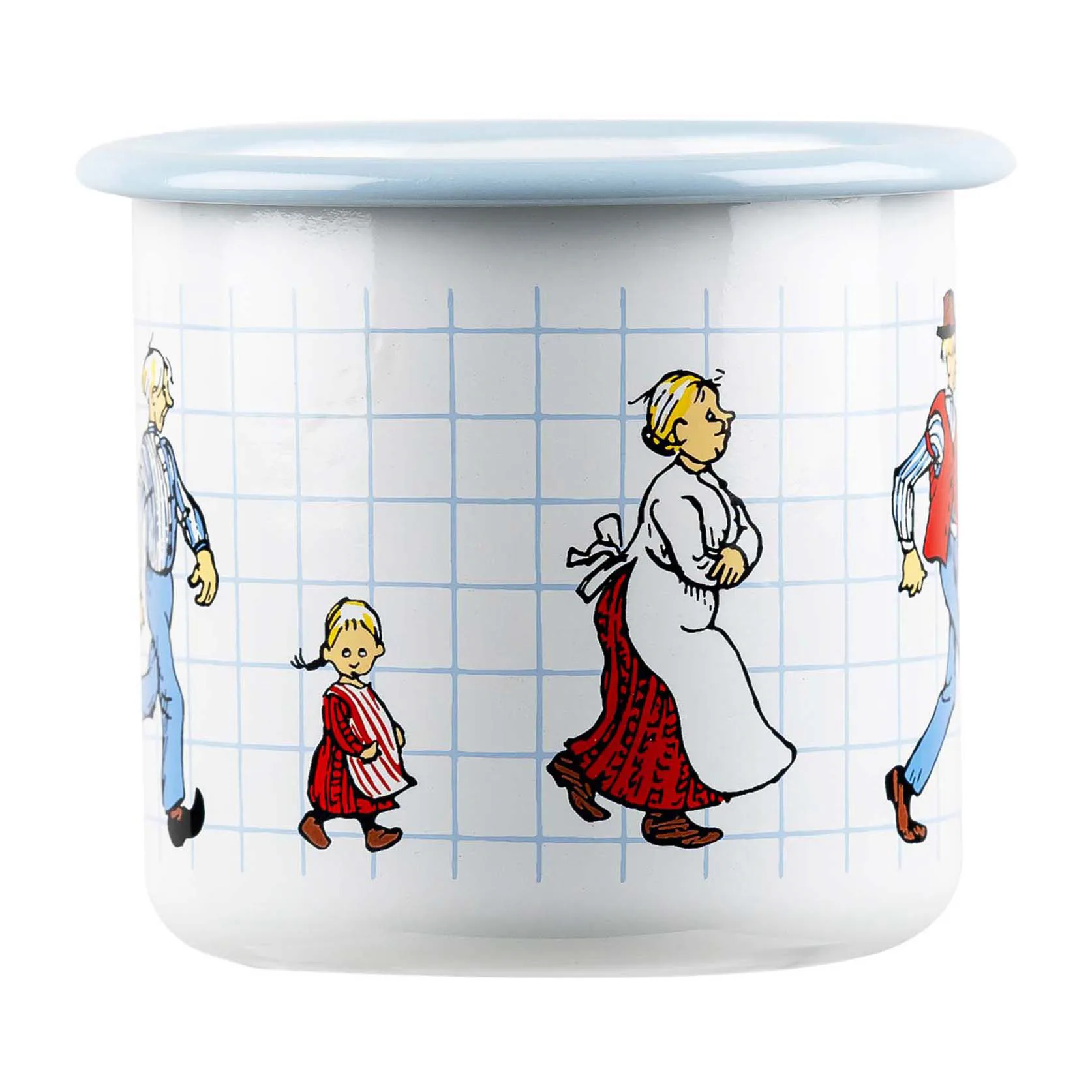 Taza Emil The Katthult Folks 37 cl, White Muurla