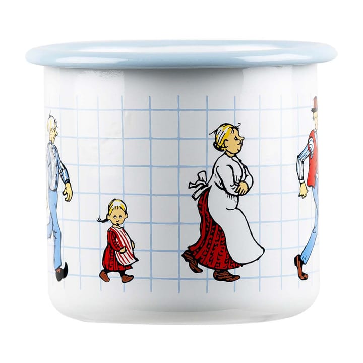 Taza Emil The Katthult Folks 37 cl, White Muurla