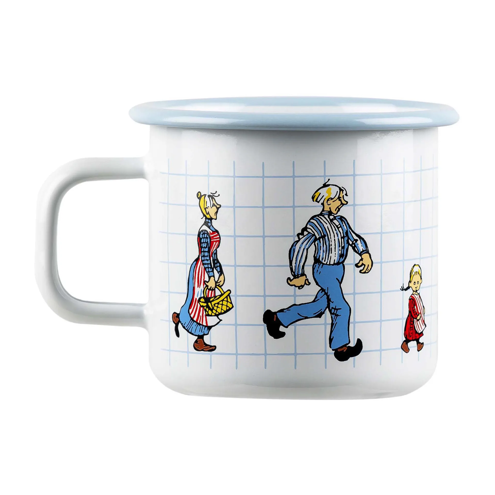 Taza Emil The Katthult Folks 37 cl, White Muurla