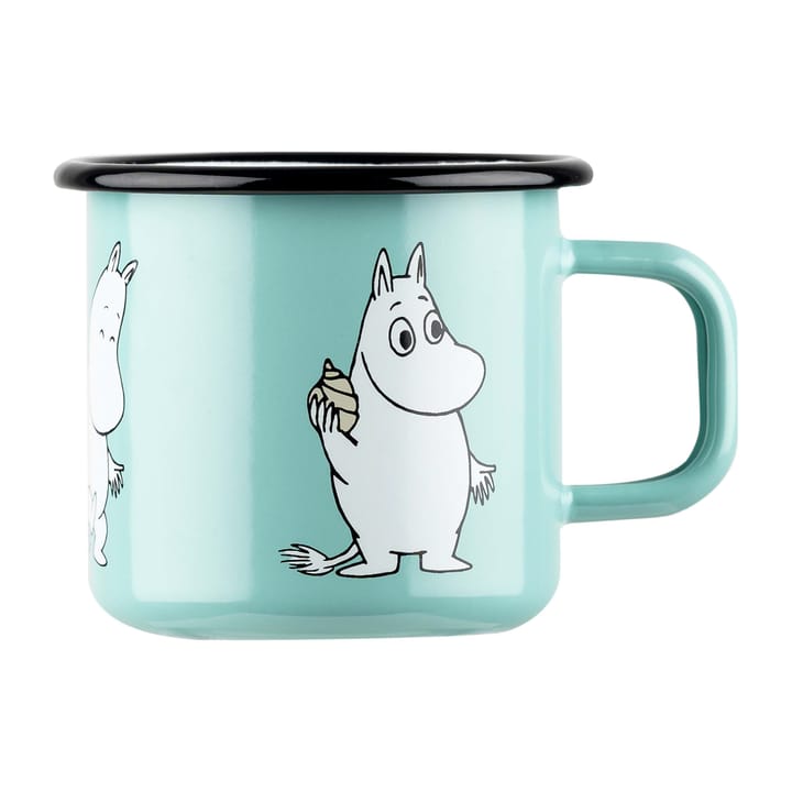 Taza esmalatada Moomin Retro 37 cl - Mint - Muurla