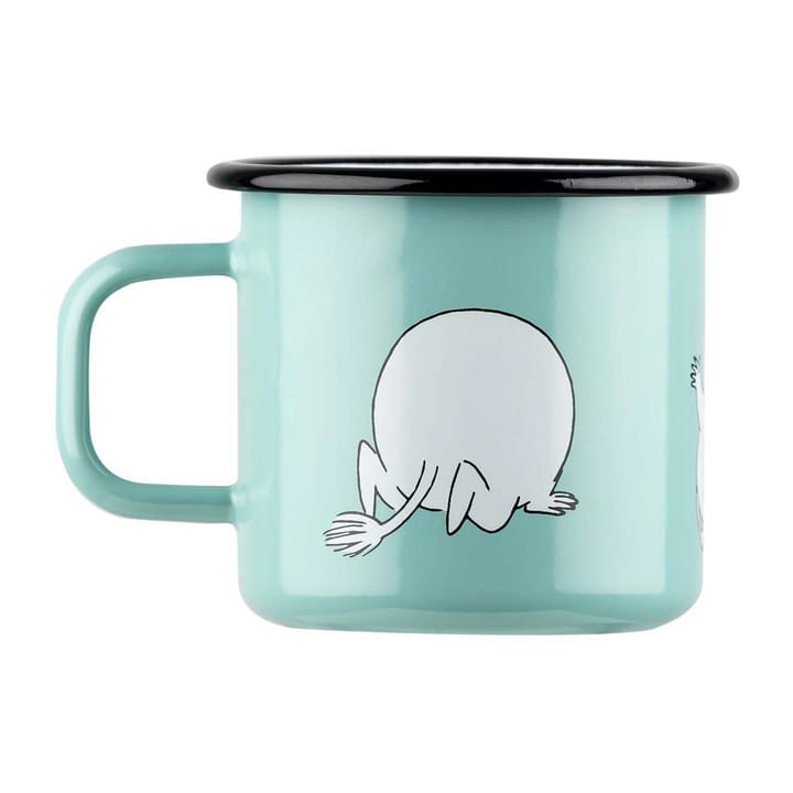Taza esmalatada Moomin Retro 37 cl, Mint Muurla