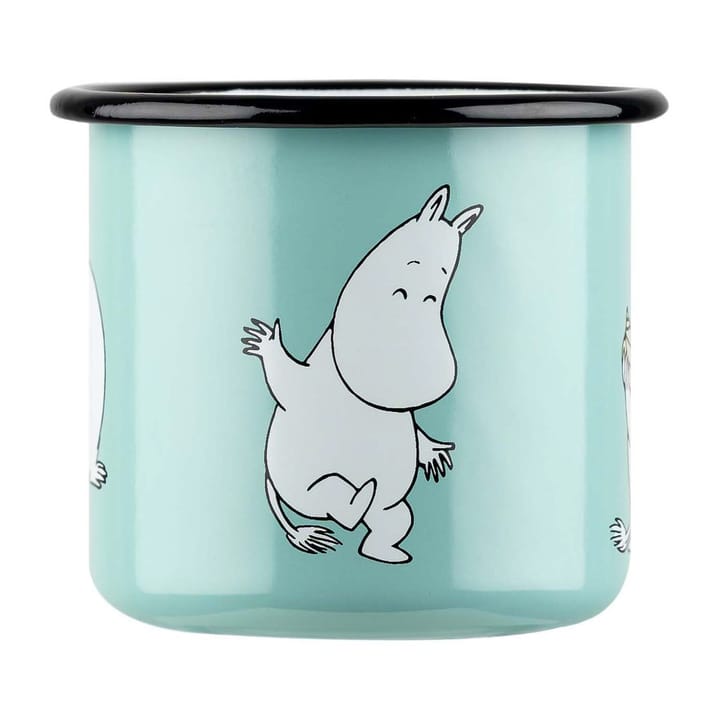 Taza esmalatada Moomin Retro 37 cl, Mint Muurla