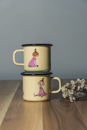 Taza esmalatada Mymble Retro 37 cl - Yellow - Muurla
