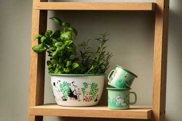 Taza esmaltada Boys 25 cl - verde - Muurla