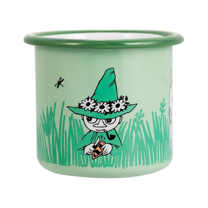 Taza esmaltada Boys 25 cl, verde Muurla