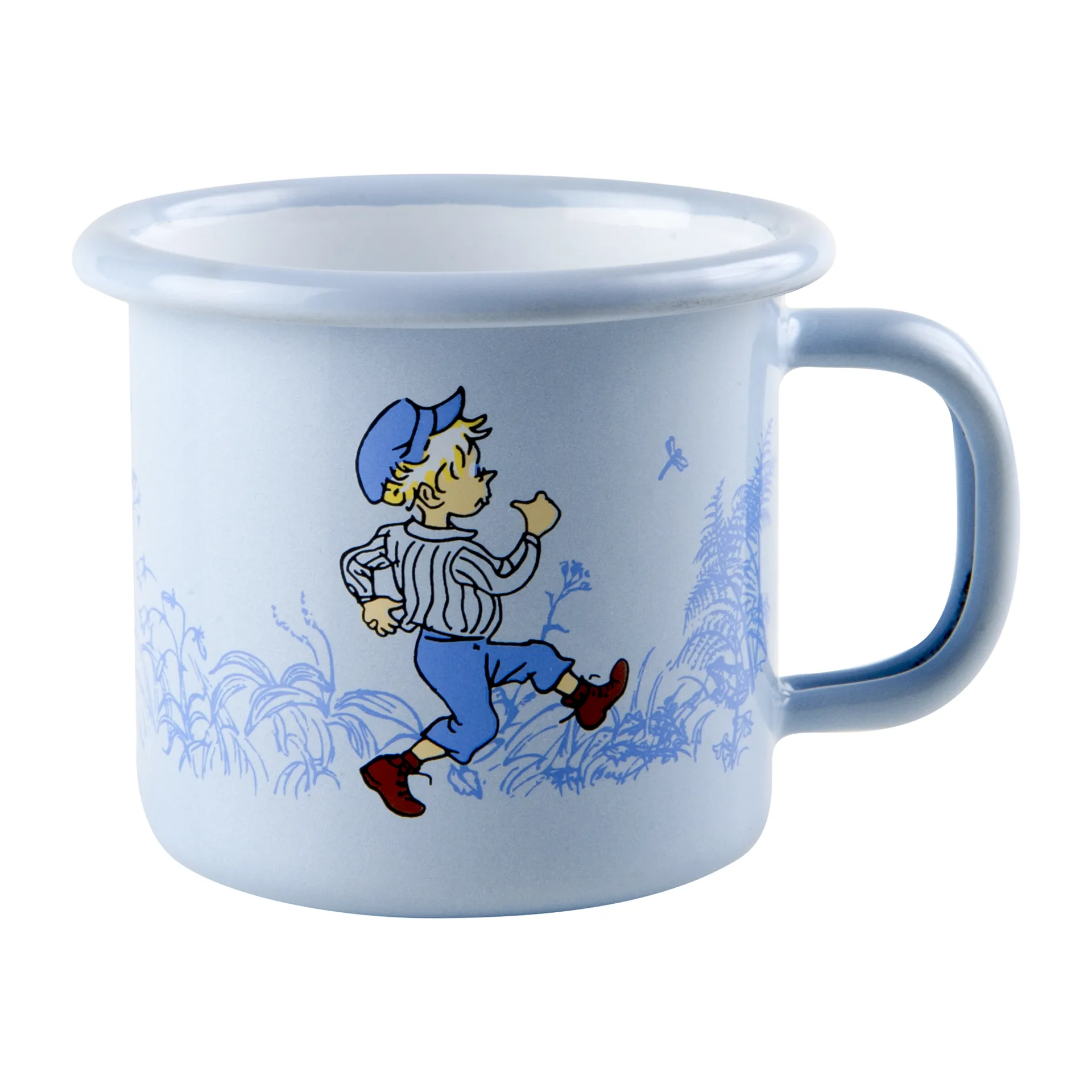 Taza esmaltada Emil blue 1,5 dl, Light blue Muurla