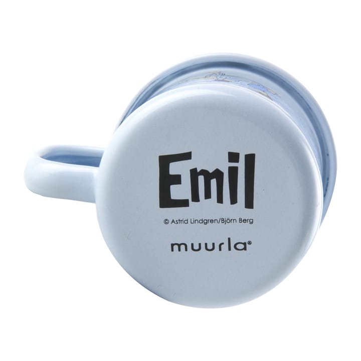 Taza esmaltada Emil blue 1,5 dl, Light blue Muurla