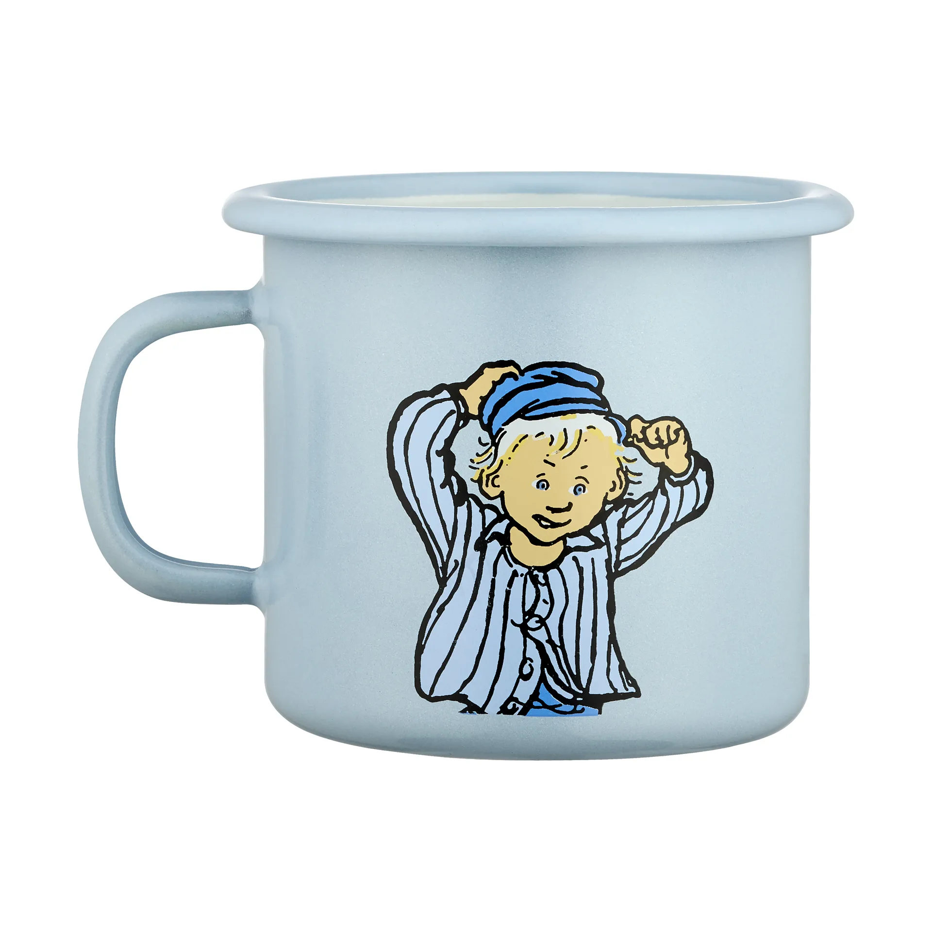 Taza esmaltada Emil blue 2,5 dl, Emil Muurla
