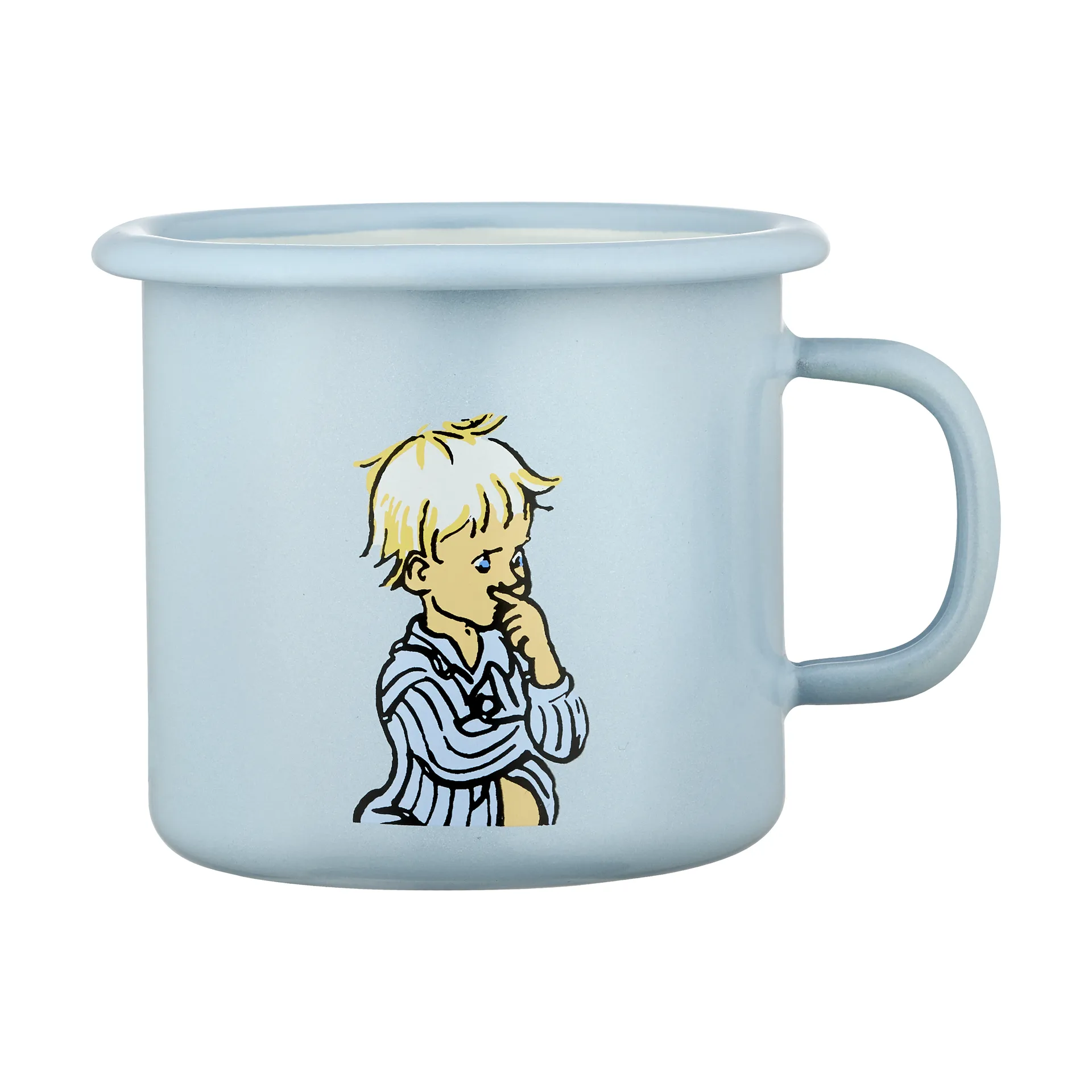 Taza esmaltada Emil blue 2,5 dl, Emil Muurla