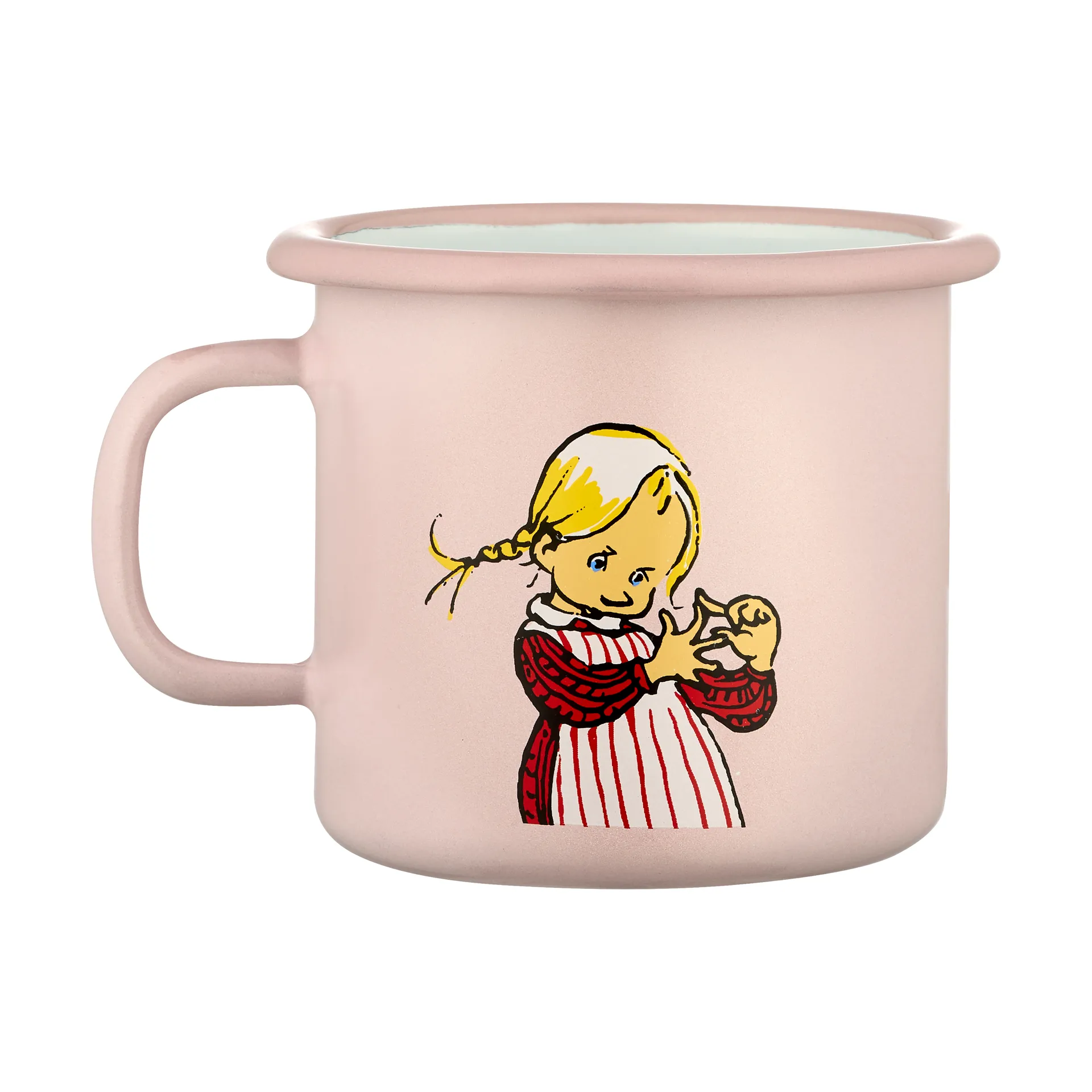 Taza esmaltada Emil blue 2,5 dl, Ida Muurla