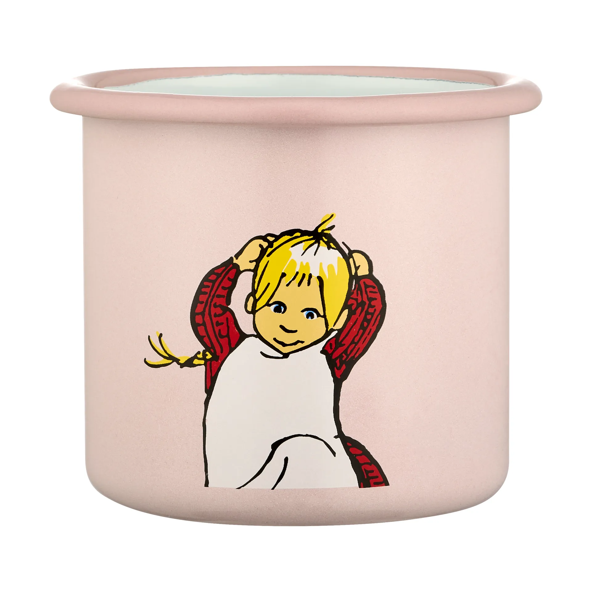 Taza esmaltada Emil blue 2,5 dl, Ida Muurla