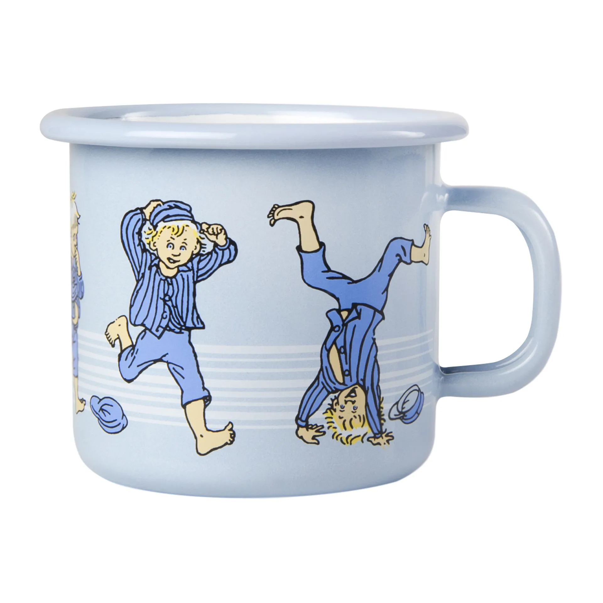 Taza esmaltada Emil blue 2,5 dl, Light blue Muurla