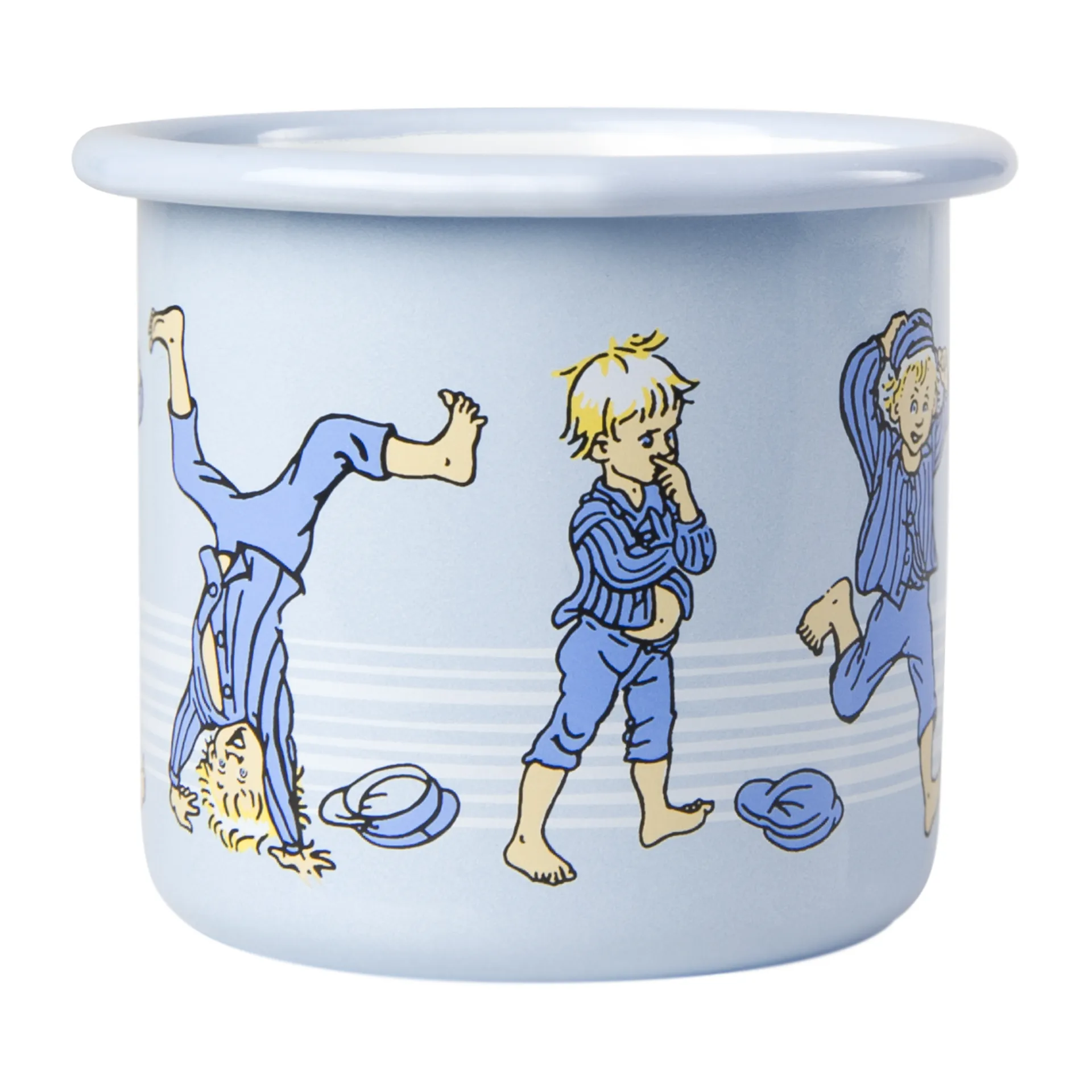 Taza esmaltada Emil blue 2,5 dl, Light blue Muurla
