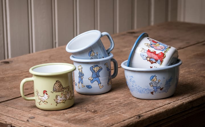 Taza esmaltada Emil blue 2,5 dl, Light blue Muurla