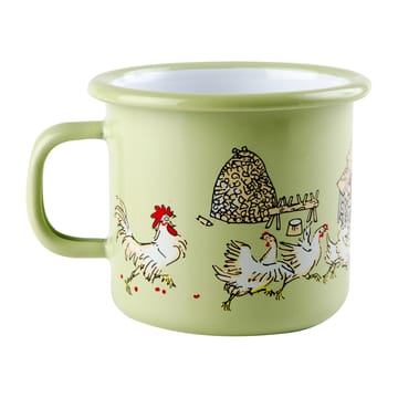 Taza esmaltada Emil & Ida 2,5 dl - Green - Muurla