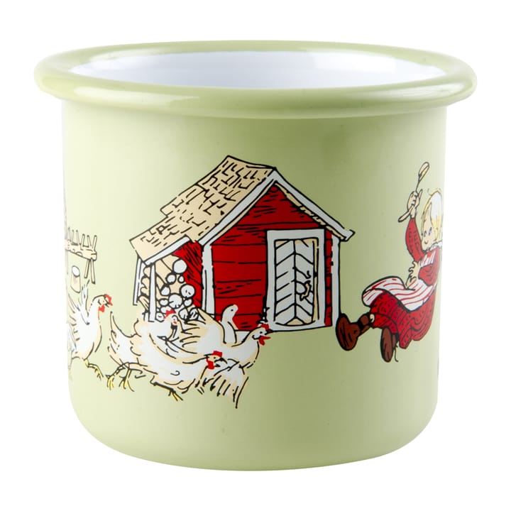 Taza esmaltada Emil & Ida 2,5 dl - Green - Muurla