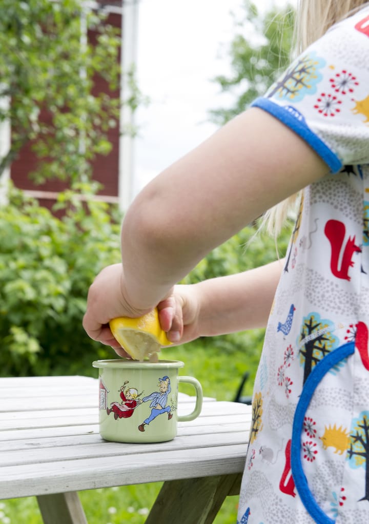 Taza esmaltada Emil & Ida 2,5 dl, Green Muurla