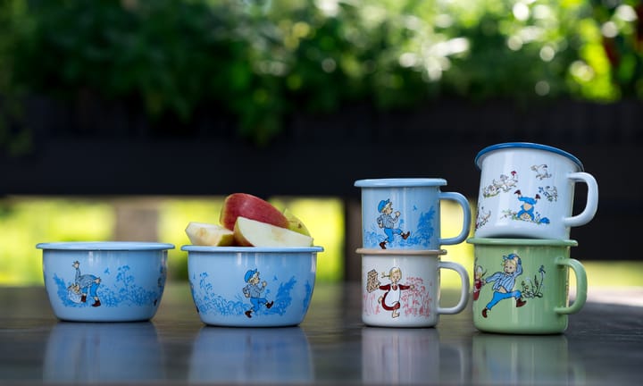 Taza esmaltada Emil & Ida 2,5 dl, Green Muurla
