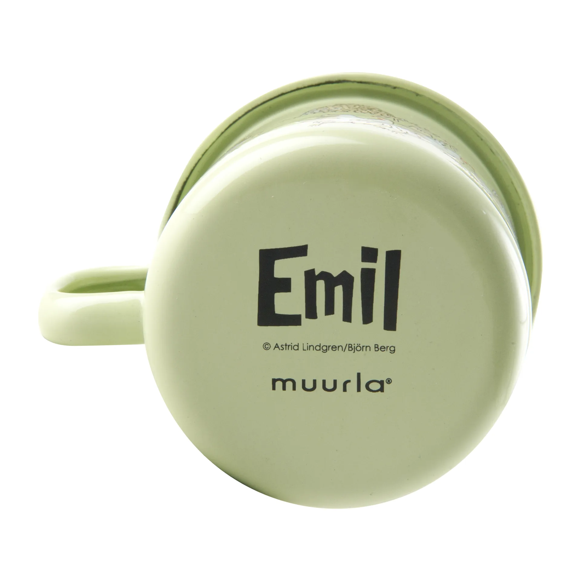 Taza esmaltada Emil & Ida 2,5 dl, Green Muurla
