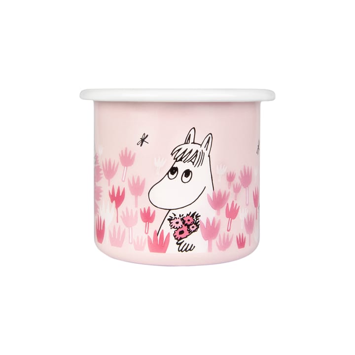 Taza esmaltada Girls 25 cl, Rosa Muurla