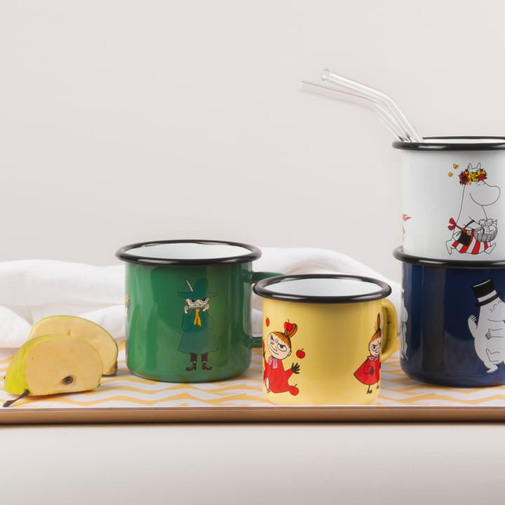 Taza esmaltada Lilla My 25 cl, Amarillo Muurla