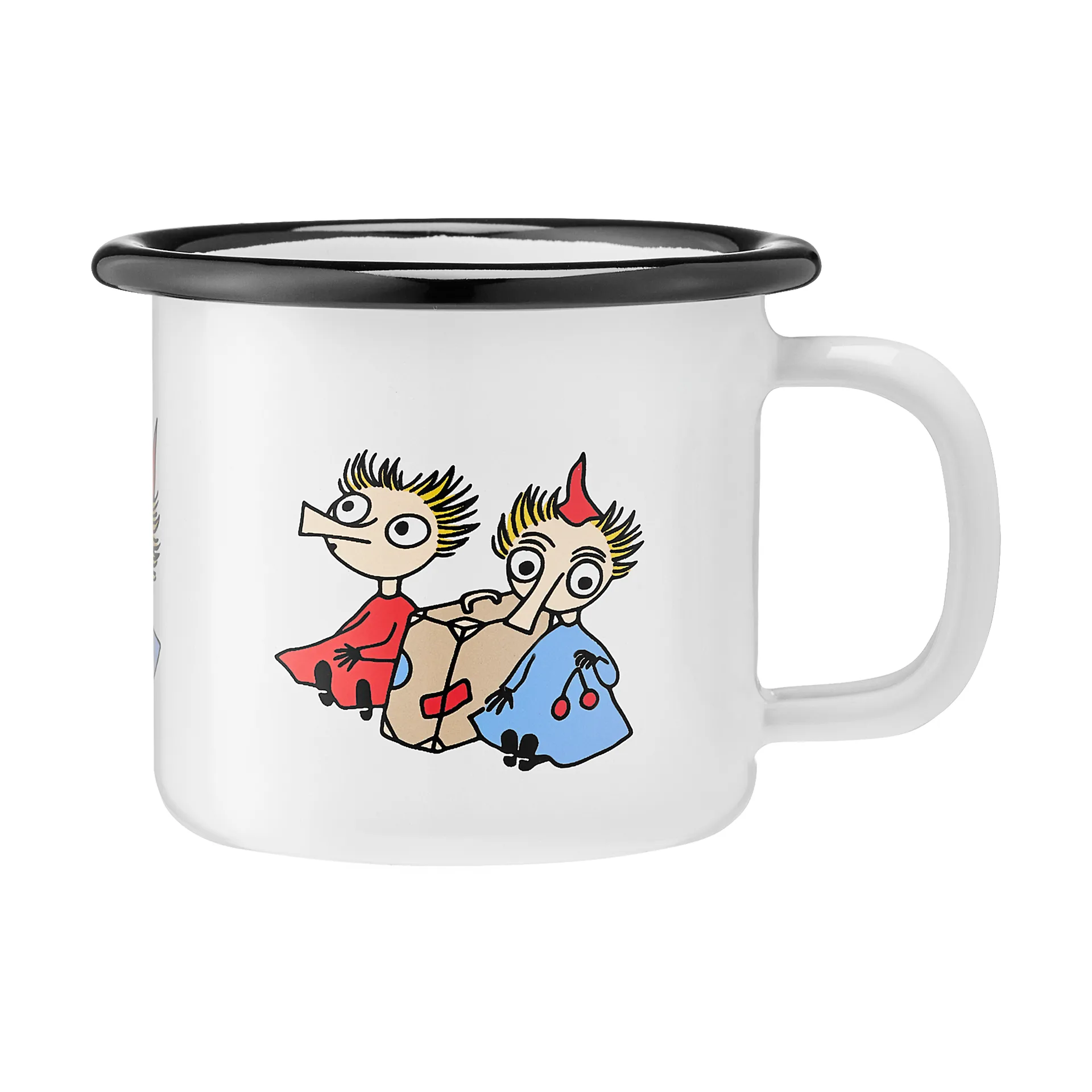 Taza esmaltada Moomin 1,5 dl, Thingumy y bob Muurla