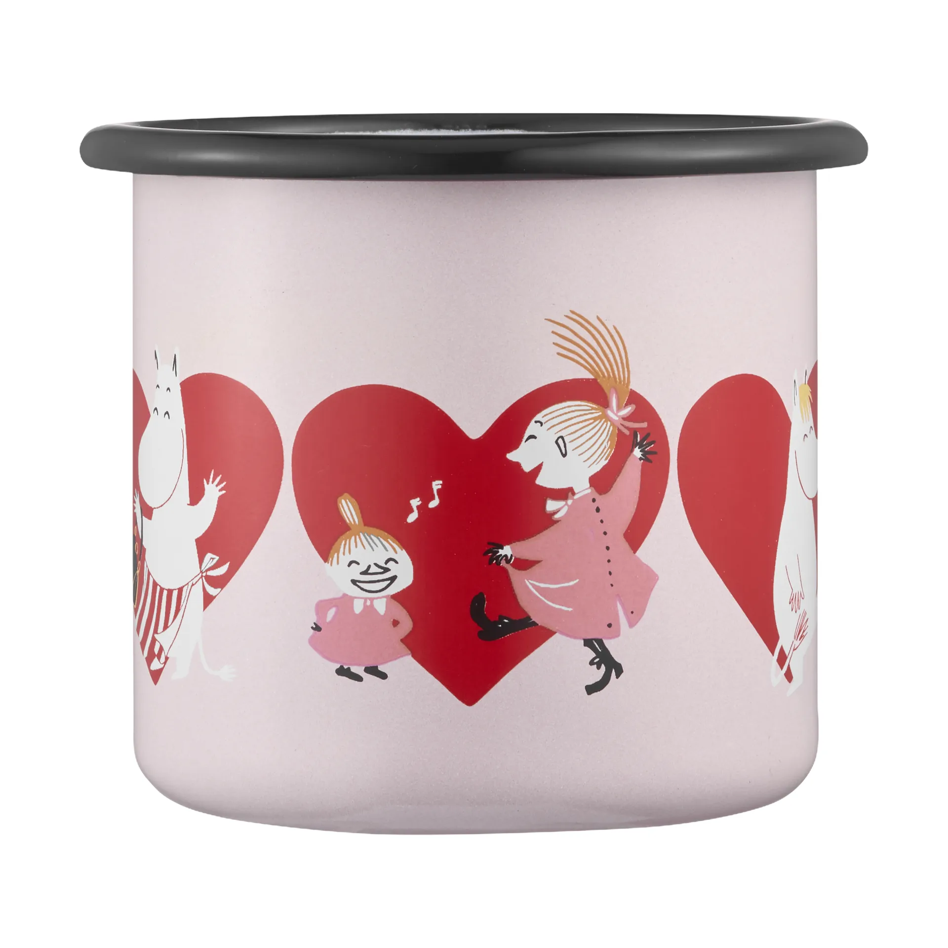 Taza esmaltada Moomin 25 cl, Corazón Muurla