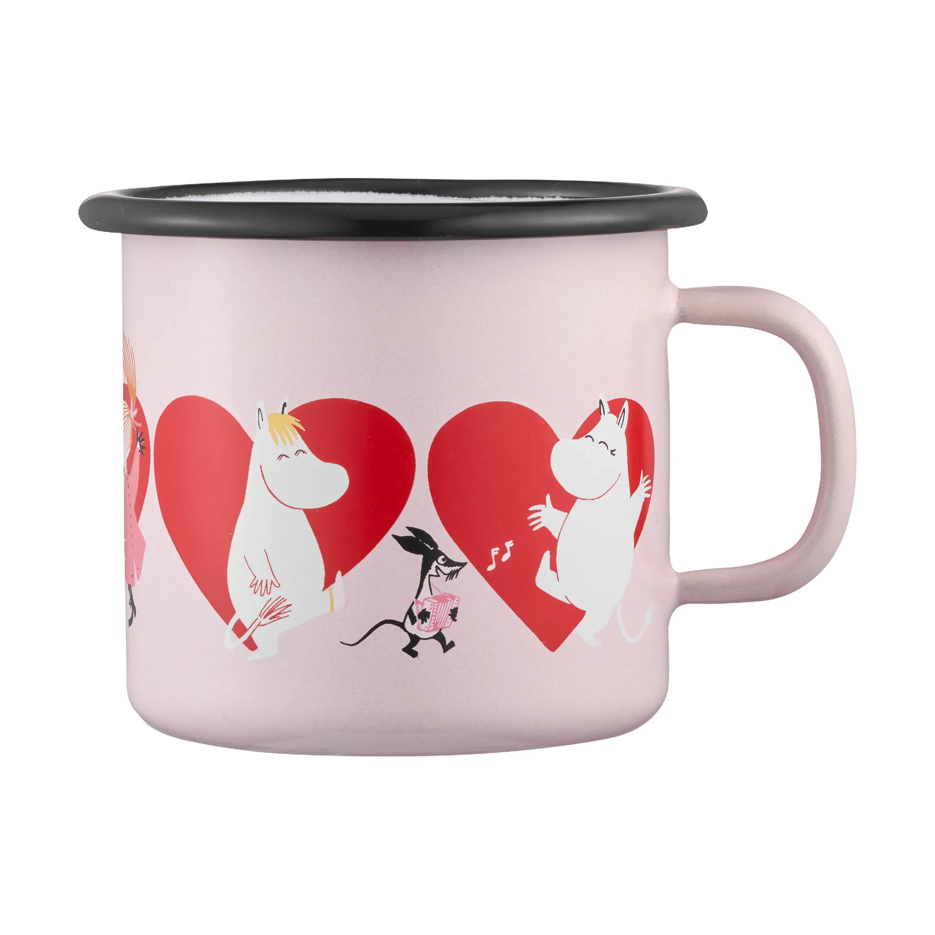 Taza esmaltada Moomin 25 cl, Corazón Muurla